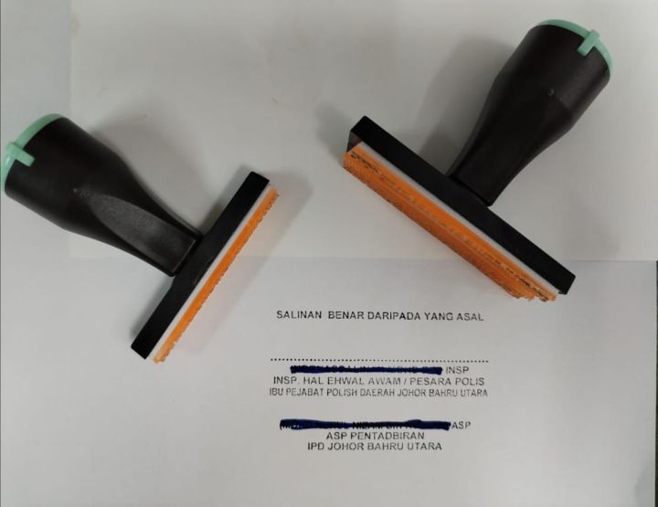 RUBBER STAMP: COP GETAH / COP COMPANY / COP NAMA / ADDRESS CHOP | Lazada