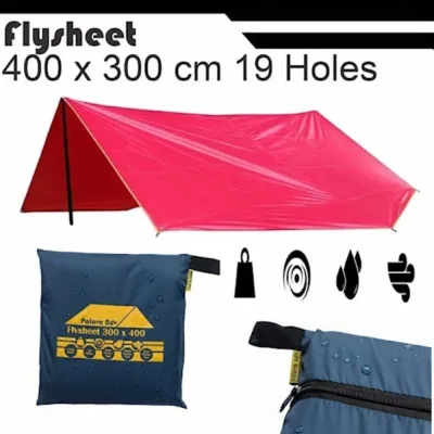 Kaia Hild Tenda Camping Dome Single Layer Tenda Kemping Gunung 4 Orang