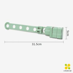 CLM ราวตากผ้าล๊อคกับกรอบหน้าต่างติดตั้งง่าย