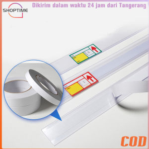 90 cm Label Harga - Price Rail - Rail Card - List Harga - Tempat Harga - Mika Harga Rak Minimarket
