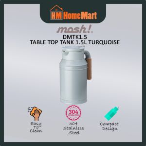 MOSH ! Table Top Stainless Steel Tank 1.5l (Ivory/Turquoise)