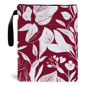 Hot-selling printed book cover book bag zippered bag book cover book storage bag for book lovers