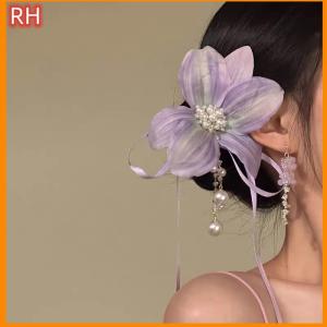 🔥🔥🔥ranghe 1PC Bohemian Vacation Style Flower Hair Clips Fashion Simulation Flower Hairpin For Women Girls Sweet Hair Accessories Gifts