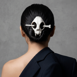 FGJHD Gothic Hair Sticks Smooth Structure Solid Structure Hairpins Role-Play Events Portable Decorative Headwear Women