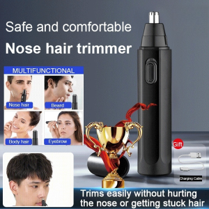 Nose Hair Trimmer Electric Nose Hair Clipper USB Rechargeable Mens Shaver Razor