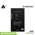 [ราคาต่อคู่] ADAM Audio A4V ลําโพงมอนิเตอร์ 4 นิ้ว 2 ทาง แอมป์ในตัว 130 วัตต์ มี DSP AT Prosound. 