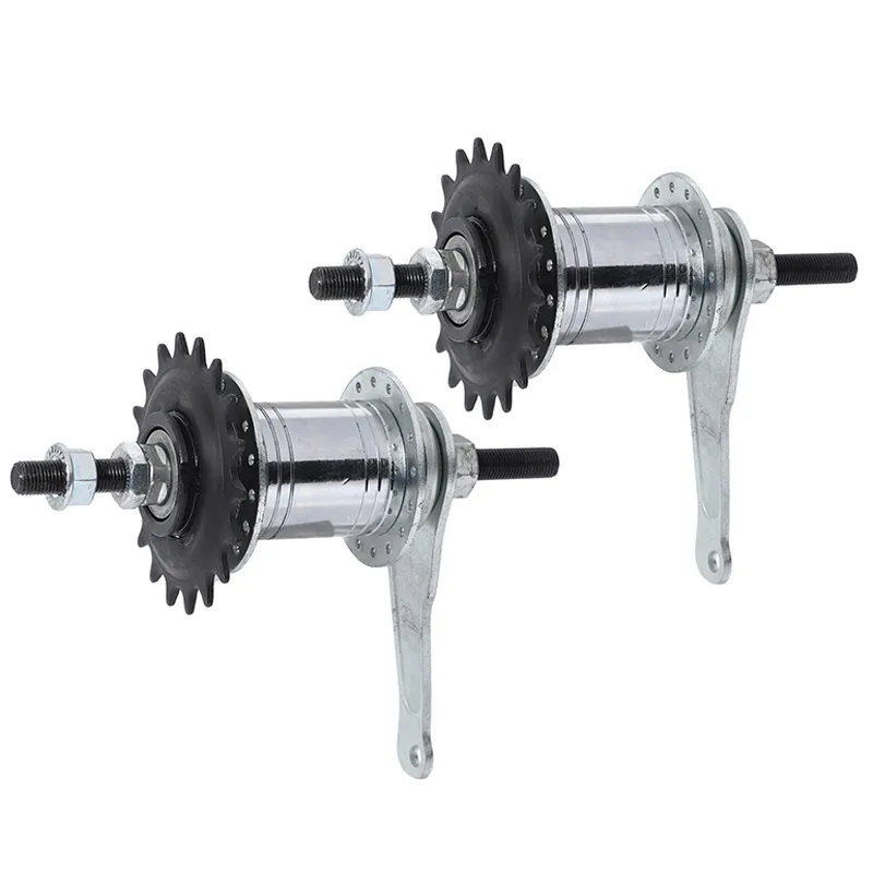 Reversing Ride Backwards Brake Fixed Gear Bike Rear Hub Aluminum Alloy  Bicycle Bike Coaster Brake Rear Hub