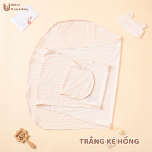Quấn Chũn Cho Bé Sơ Sinh 0-3 Tháng UNBEE Chất Liệu 100% Petit Co Giãn 4 Chiều Thấm Hút Mồ Hôi