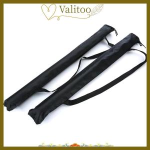 [Valitoo] กระเป๋าใส่ร่มพร้อมสายคล้องไหล่กระเป๋าใส่เบ็ดตกปลาสีดำพับได้ผ้าอ๊อกซ์ฟอร์ดเบสบอล