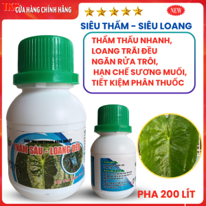 Siêu Thấm Siêu Loang Trãi Tăng Hiệu Quả Phân Bón Lá Trừ Sâu Bệnh - Đậm Đặc 50ml