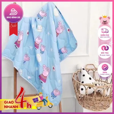 Chăn đũi trẻ em chất liệu mịn mát size 1.1x1.4m - Bảo Bình 22 - chat chọn mẫu - chăn cho bé chăn mẫu giáo chăn cho bé đi học