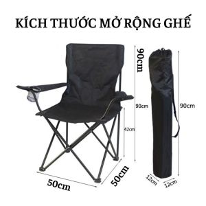 Ghế ngồi câu cá ngoài trời HOPEFUL OT0111 có thể gập lại di động