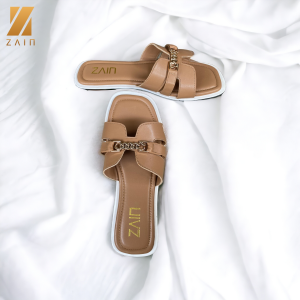Zain - Letty Light Brown Sandal Wanita