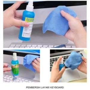 Cleaning Kit Pembersih layar Laptop Komputer Handphone keyboard mouse speaker