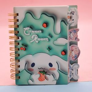 สมุดโน๊ต A5 ซานริโอ้ สมุดจด มีเส้น สมุดสันห่วง กระดาษลายการ์ตูน Notebook