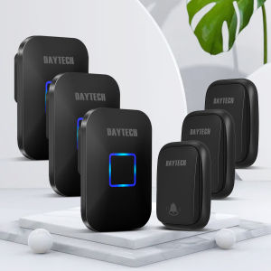 wireless doorbell Waterproof For House Doorbell No Need Battery 150 Meters for Home/Office/Shop 3 Receiver 3 ButtonDB09