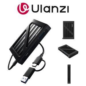 Ulanzi DC04 4 in 1 CFExpress A B Micro SD TF Memory Card Reader USB Type-C for Camera Smartphone Laptop Computer