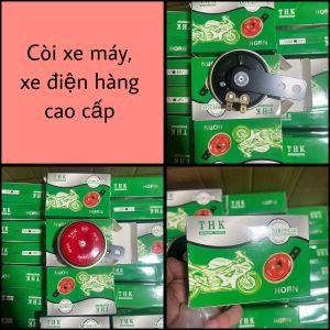Còi kèn xe máy xe điện 48V 12V kêu to wave exciter sirius vision dream chống nước