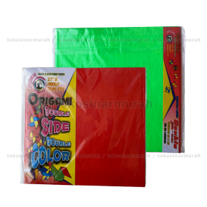 Kertas Lipat Origami 20 x 20 cm isi 25 lembar Double Side 2 Sisi