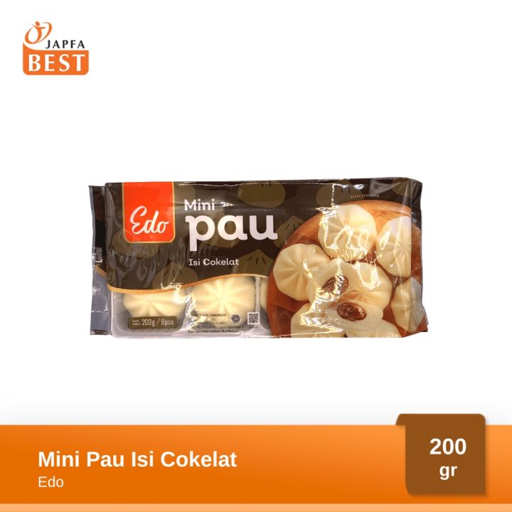 Edo Mini Pau Isi Coklat 200gr - 8pcs | Lazada Indonesia