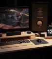 Miếng Lót Chuột Kính Cường Lực Quang Điện ESport Bàn Di chuột Game Thủ. 
