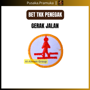 Bet Badge Bordir TKK Pramuka Penegak Untuk SMA
