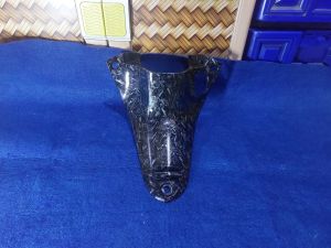 COVER LEGSHILD TENGAH KONTAK HONDA SUPRA X 125 KARBON FORGED