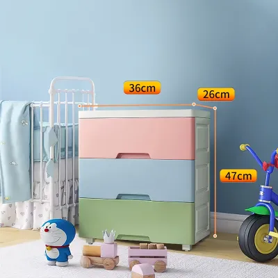 Drawers Plastic Cabinet Drawer Storage Cabinet With Lock Wardrobe Clothes Cabinet almari baju Drawer Storage Cabinet 衣櫃/收納櫃