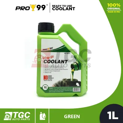 Pro 99 Long Life Antifreeze Coolant Ready to use Anti-Freeze Green 1L 1 liter - 1pc