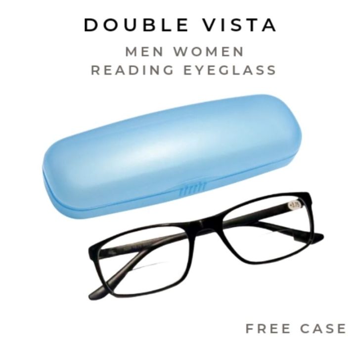 ♙M15 Double Vista bifocal lens Reading Glasses Lightweight Replaceable