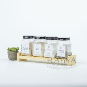 tempat toples bumbu dapur/ rak toples bumbu