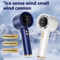 N68 Portable Turbo Mini Handheld Fan USB Rechargeable 100 Level Adjustable Speed ​​Long Battery Life LED Digital Display. 