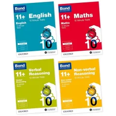 Oxford Bond Assessment Papers Series for English,Math,Verbal