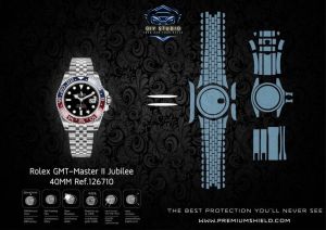 ฟิล์มใสกันรอยนาฬิกา รุ่น Ref.126710 40mm.