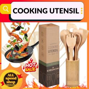 Sustainable 8-in-1 Bamboo Utensil Set - Upgrade Your Kitchen