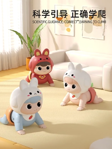 Crawling Toy for Boy Girl Gifts Early Education Learning Toy Crawling/Music Baby Musical Crawling Friend