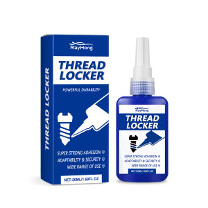 RayHong Thread Locker 50ML —Helps Prevent Screw Loosening and Rust Corrosion Waterproof Oilproof For Automotive Mechanical Home Use Medium Strength Removable Hardware Thread Locking Adhesive
