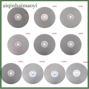 aiqinhaimaoyi 6" 150mm coated flat lap disc jewelry polish grinding wheel 80~3000#
