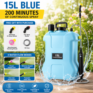 【Local shipping】DEKES 15L Electric Agricultural Sprayer Garden Knapsack Manual Sprayer Gardening/Disinfectant Spray Tools