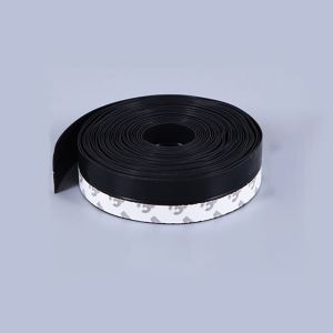 5M Door Bottom Seal Strip Weather Window Rubber Seal Weatherstrip Windproof Dust Self Adhesive Door Windshield Sealing Tape