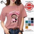LABUBU tshirt women Ladies Tshirt Cotton Round Neck Tshirt Korean Shirt For Women Tees womens tshirt original t shirt for women tshirt for women Tshirt Cotton for women t shirts for women panglakad Tshirt women. 