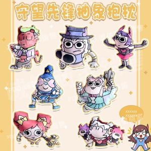 Stuffed 40cm Overwatch Cute Dva Ashe Brigitte Frejya Kiriko Cartoon Body Pillow Plush Toy for Kids Fans Birthday Holiday Gifts