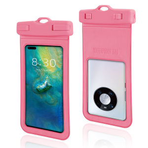 7.2Inch Waterproof Phone Pouch Underwater Dry Bag PVC Clear Window Swimming Snorkerling Rain CP Holder