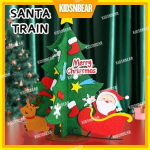 Mainan Diy - Diy Craft - Pohon Natal - Mainan Anak Dekorasi Pohon Natal - 266-Diy Pohon Natal Flanel