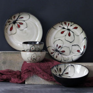 OMK Japanese Style Ceramic Tableware Set: Enhance Your Dining Experience
