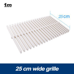 1mX20cm Swimming Pool Grill Drain Overflow Grating Anti-Slip Surface Grill Drain
