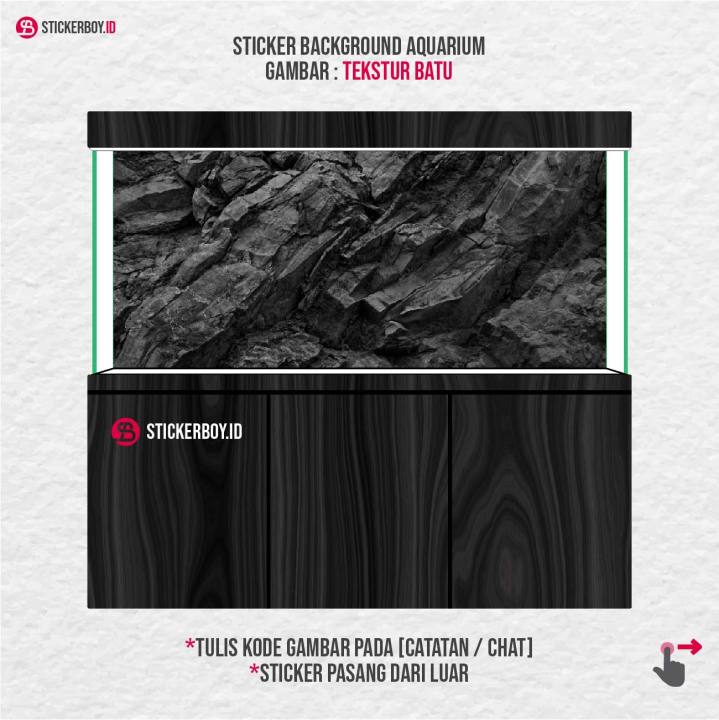 STIKER BACKGROUND AQUARIUM STIKER WALLPAPER AQUARIUM GAMBAR TEKSTUR