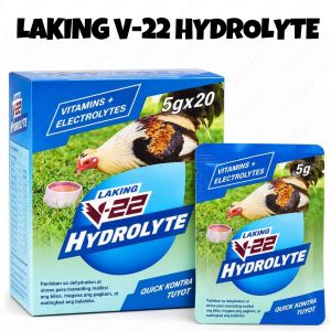Laking V-22 Gamefowl Vitamins Vita Hydrolyte Electrolytes Fighting Cock Supplement