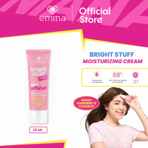 NEW! Emina Bright Stuff Moisturizing Cream 20 ml - Pelembab Wajah Mencerahkan