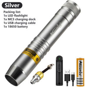 AloneFire SV370 Tia Cực Tím 365nm UV Trắng Vàng 3 Nguồn Đèn LED Đèn Pin Để Nhận Dạng Trang Sức Ngọc Bích